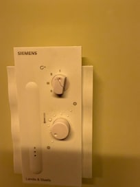 Air conditioning knob broken, not able to set temperature