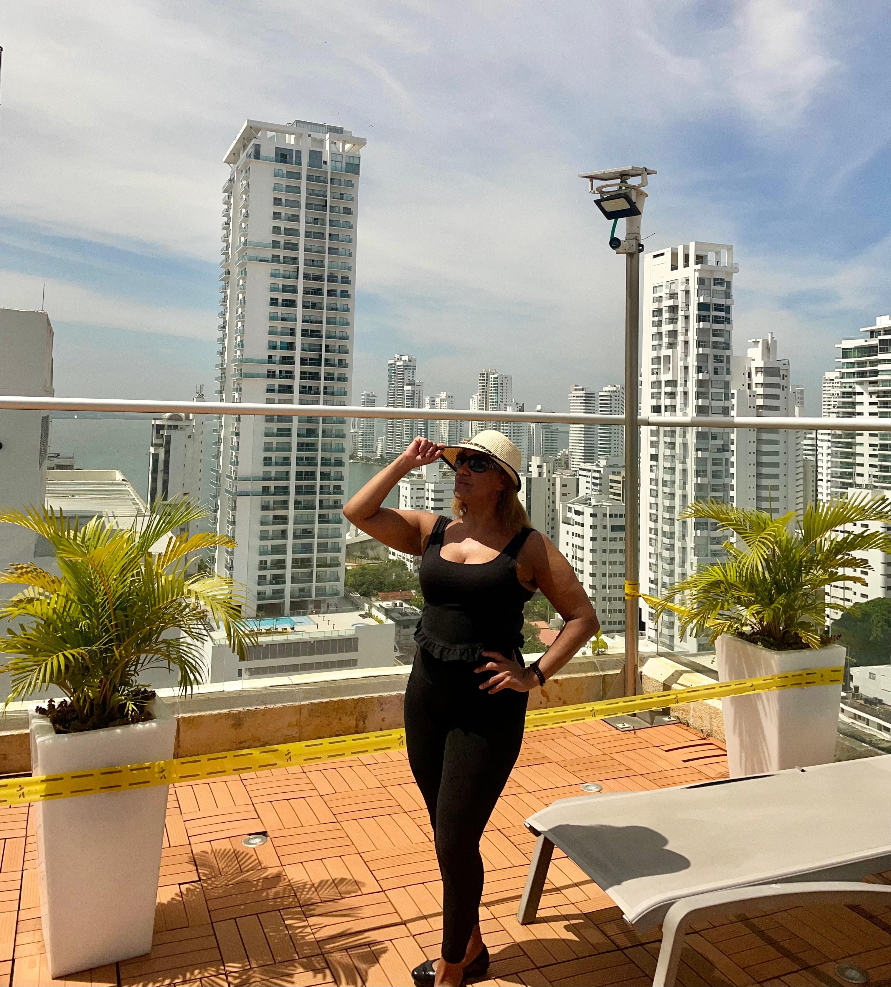 My Last Day at the Hotel at Rooftop Pool Area.The Staff,Service,Food and Ambience were Excellent !