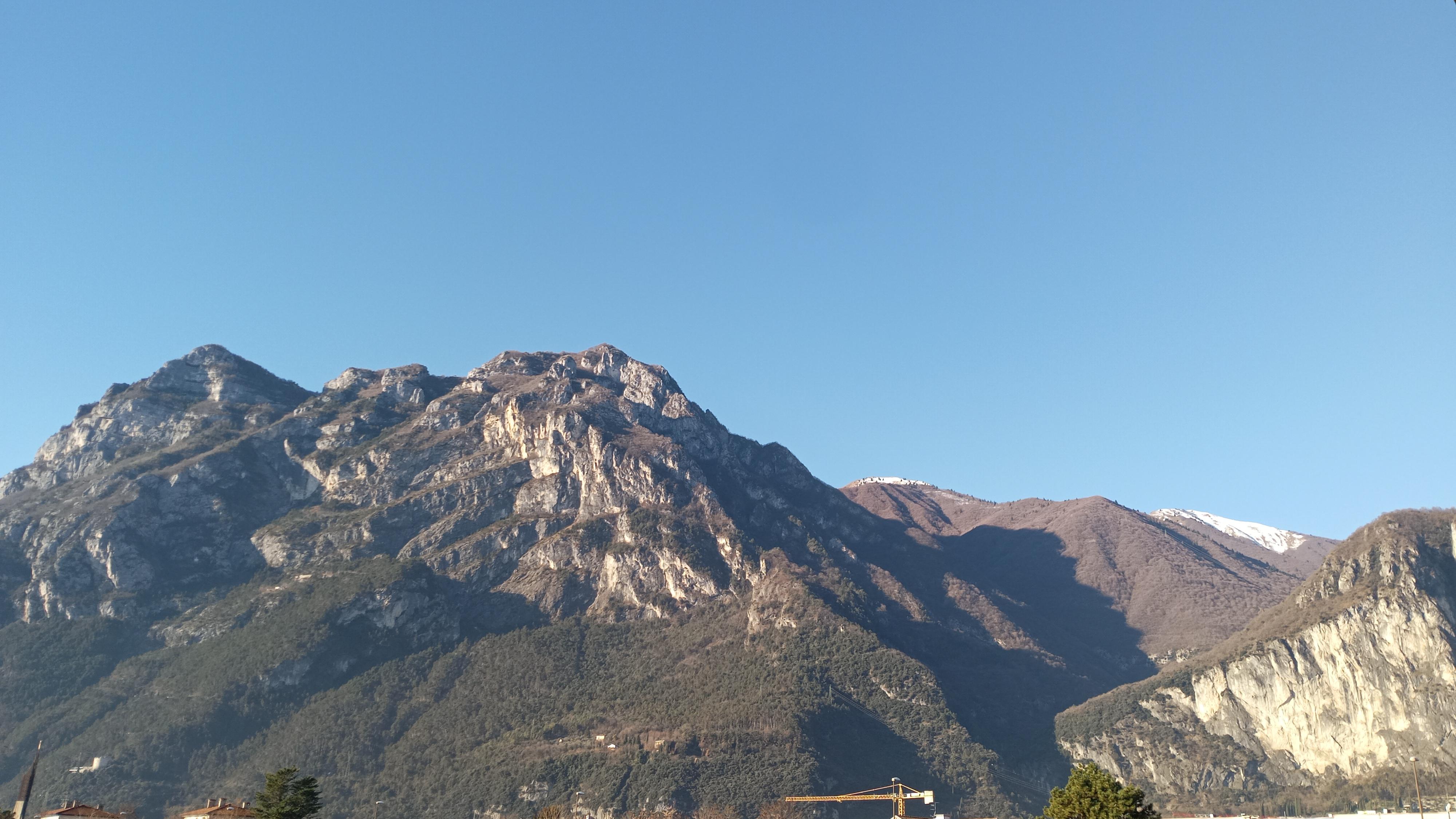 Una vista dall'albergo