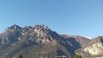 Una vista dall'albergo