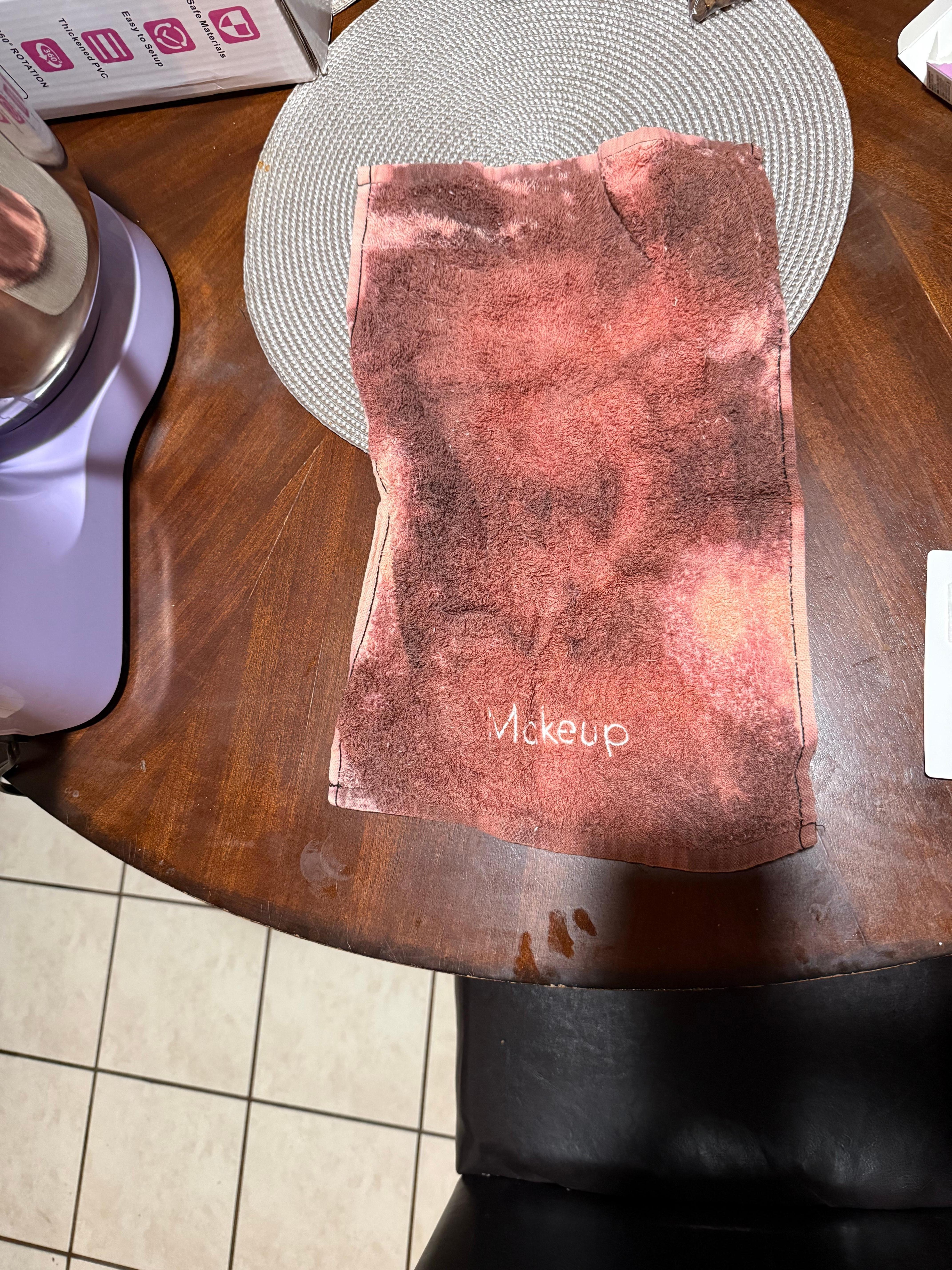 Found in washing machine last day as we were prepping to leave the house like we were instructed. 