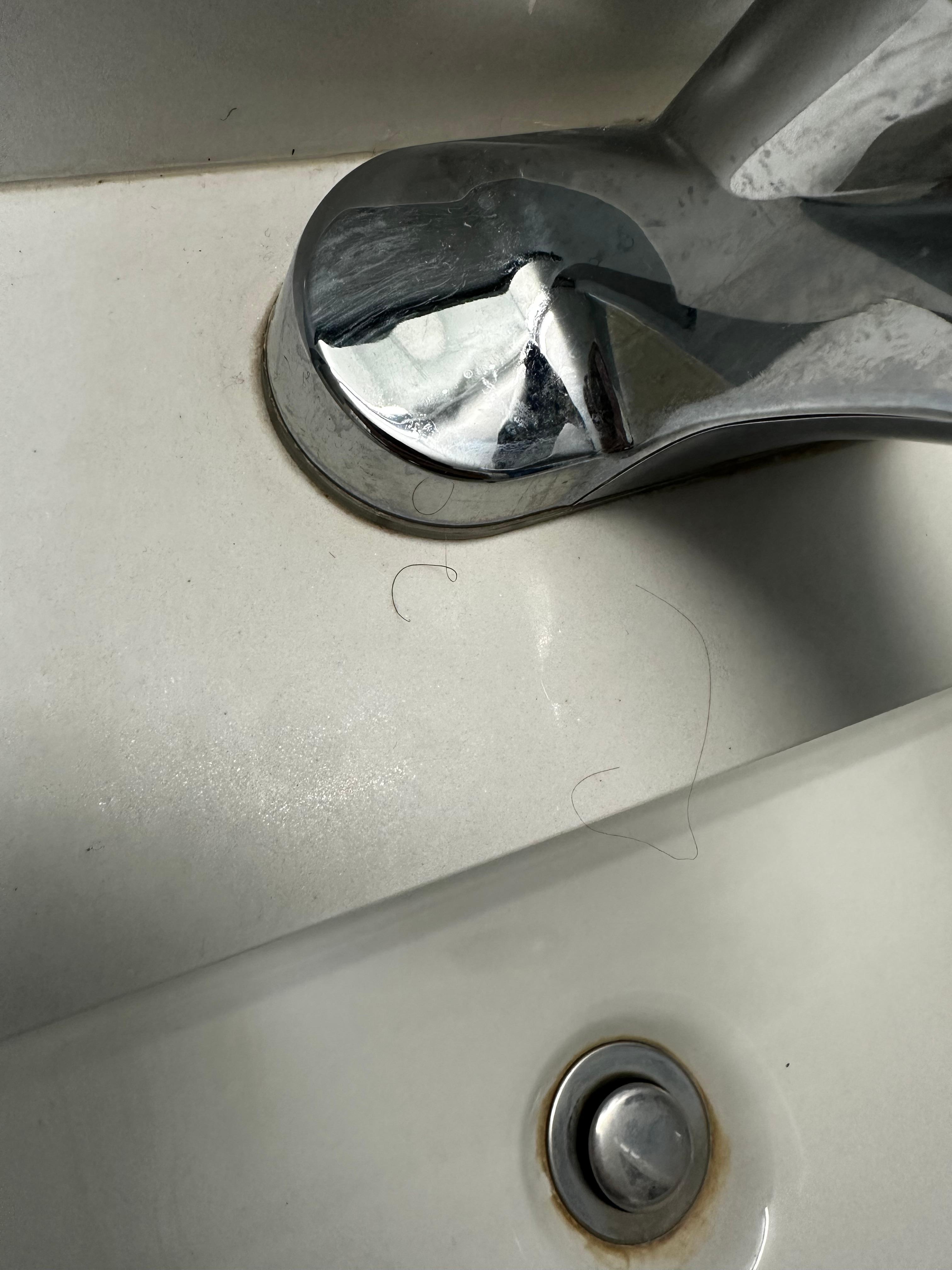 Bathroom wasn’t even cleaned