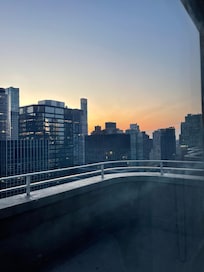 Sunset from balcony