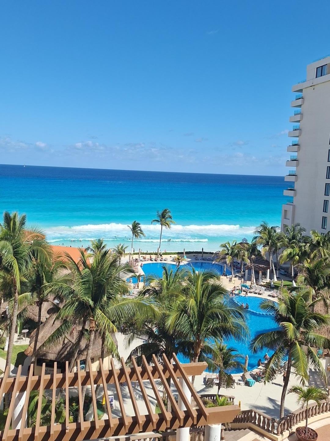 This was the spectacular view from our room.