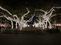 Scenic square downtown