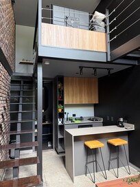 Nice loft with great design.