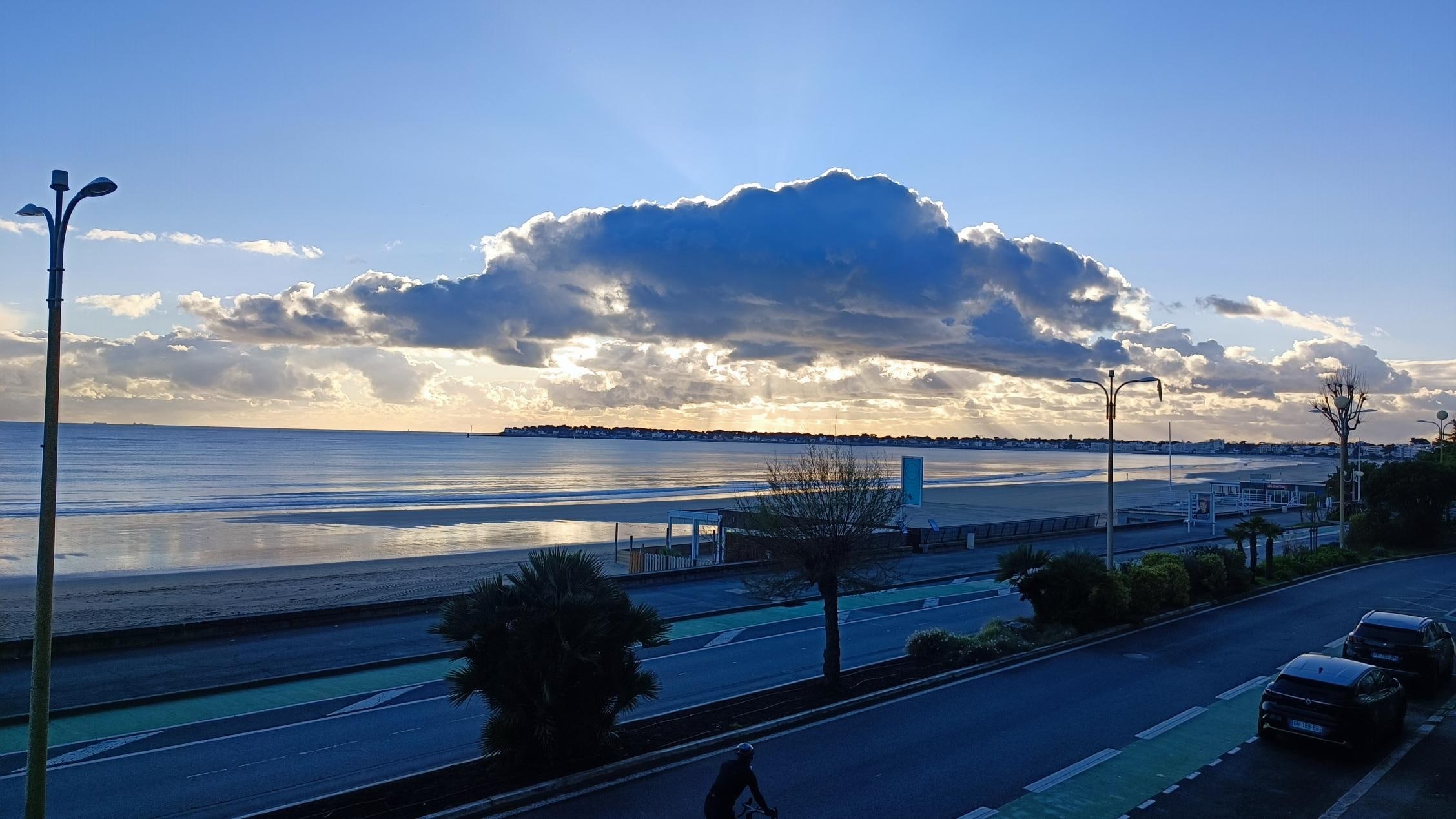 Photo prise de la terrasse