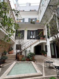 Light in this part of the hotel