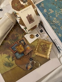 van gogh museumが徒歩6分。素晴らしい体験できました。