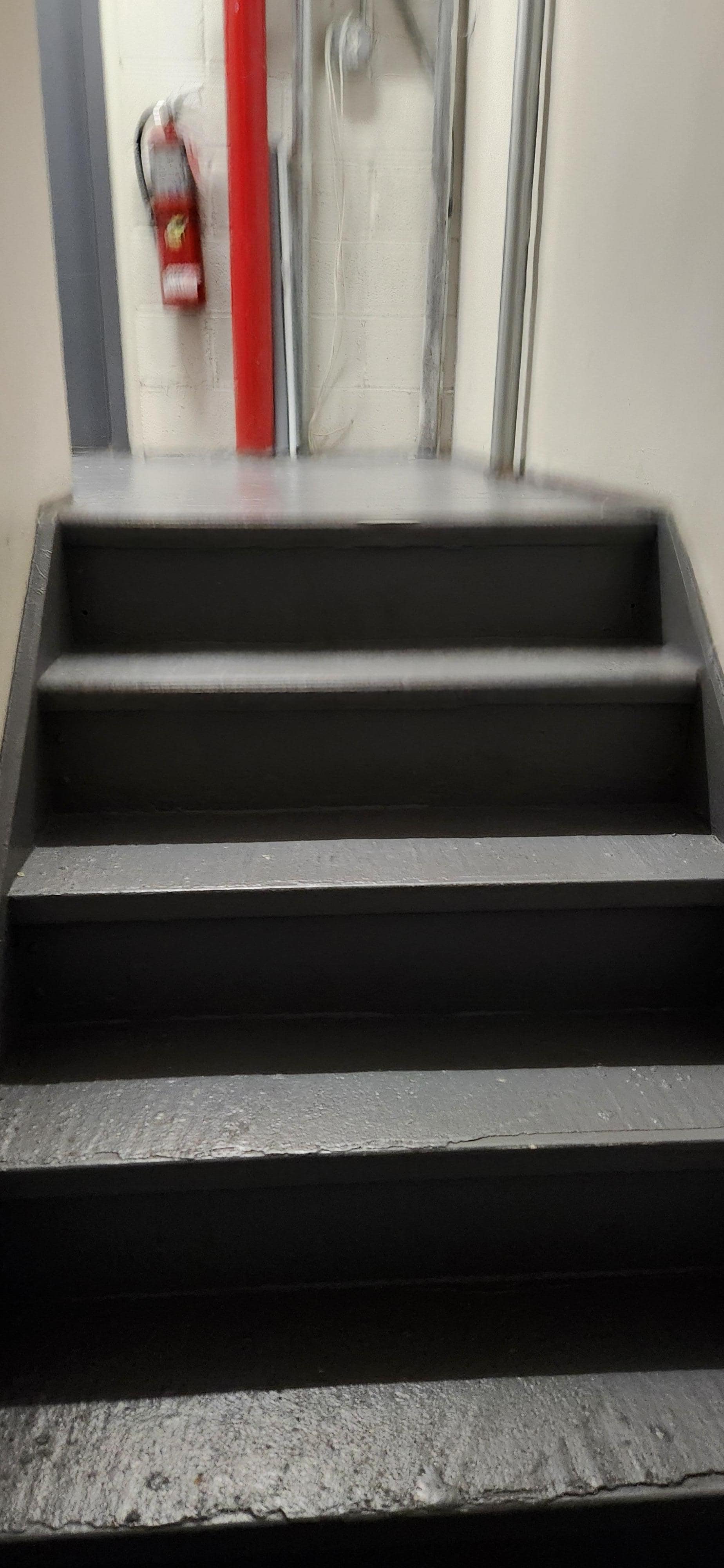 Basement room, no hot water, which means no one else has hot water either. 