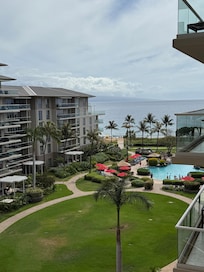 ide from the balcony