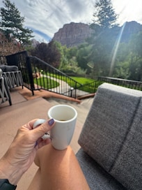 Coffee with a view!
