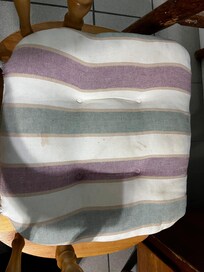 Stains on cushion