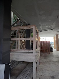 Stairs to upper level