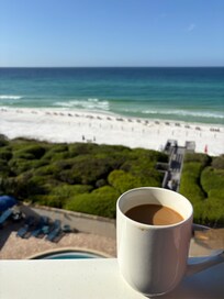 Morning coffee…so peaceful!