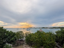 Sunset from the deck..