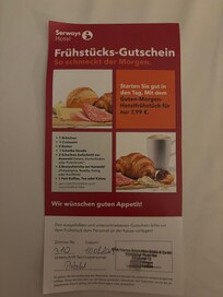 Frühstücks-Gutschein