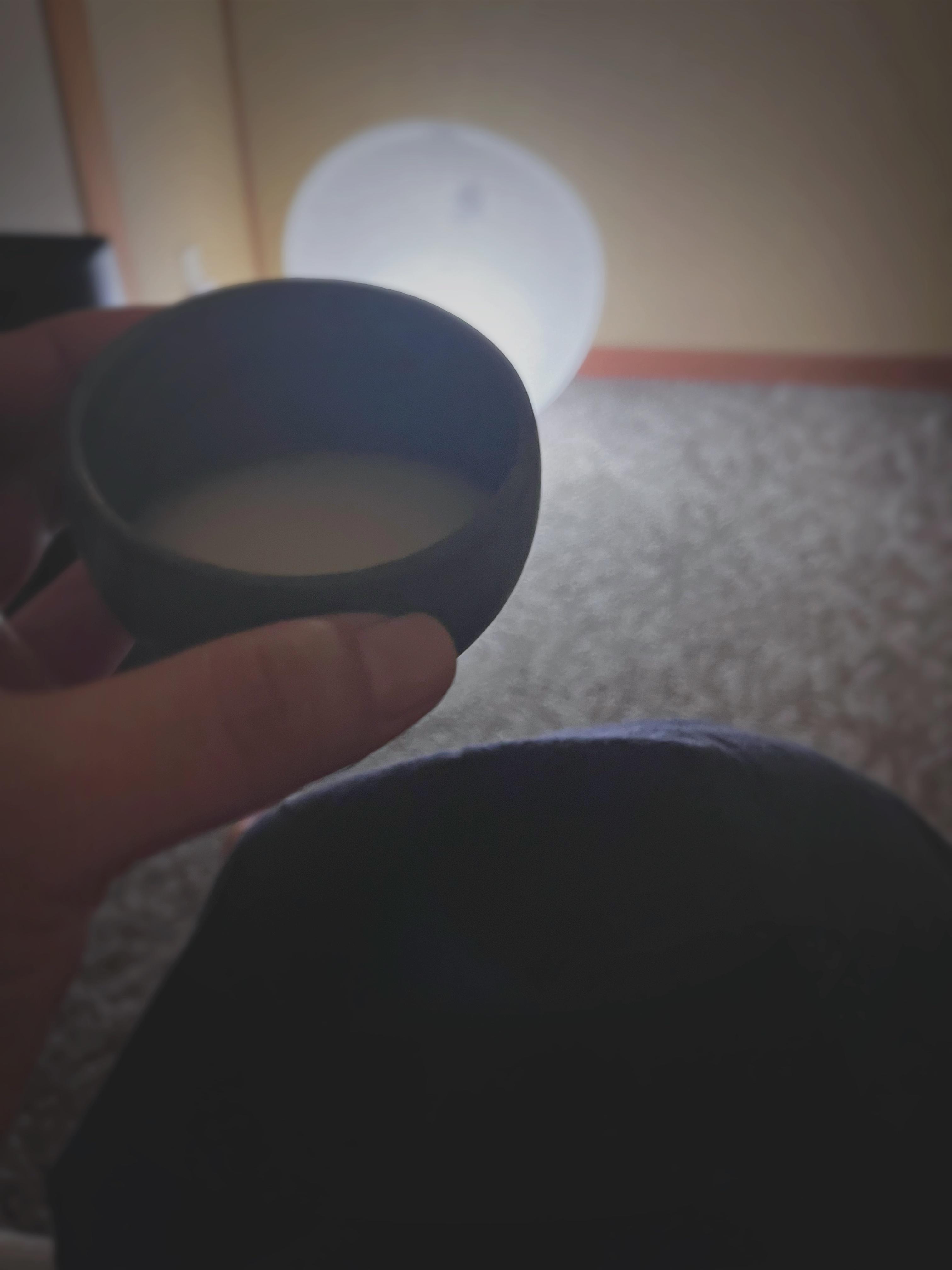 お風呂上がりに用意されていた甘酒