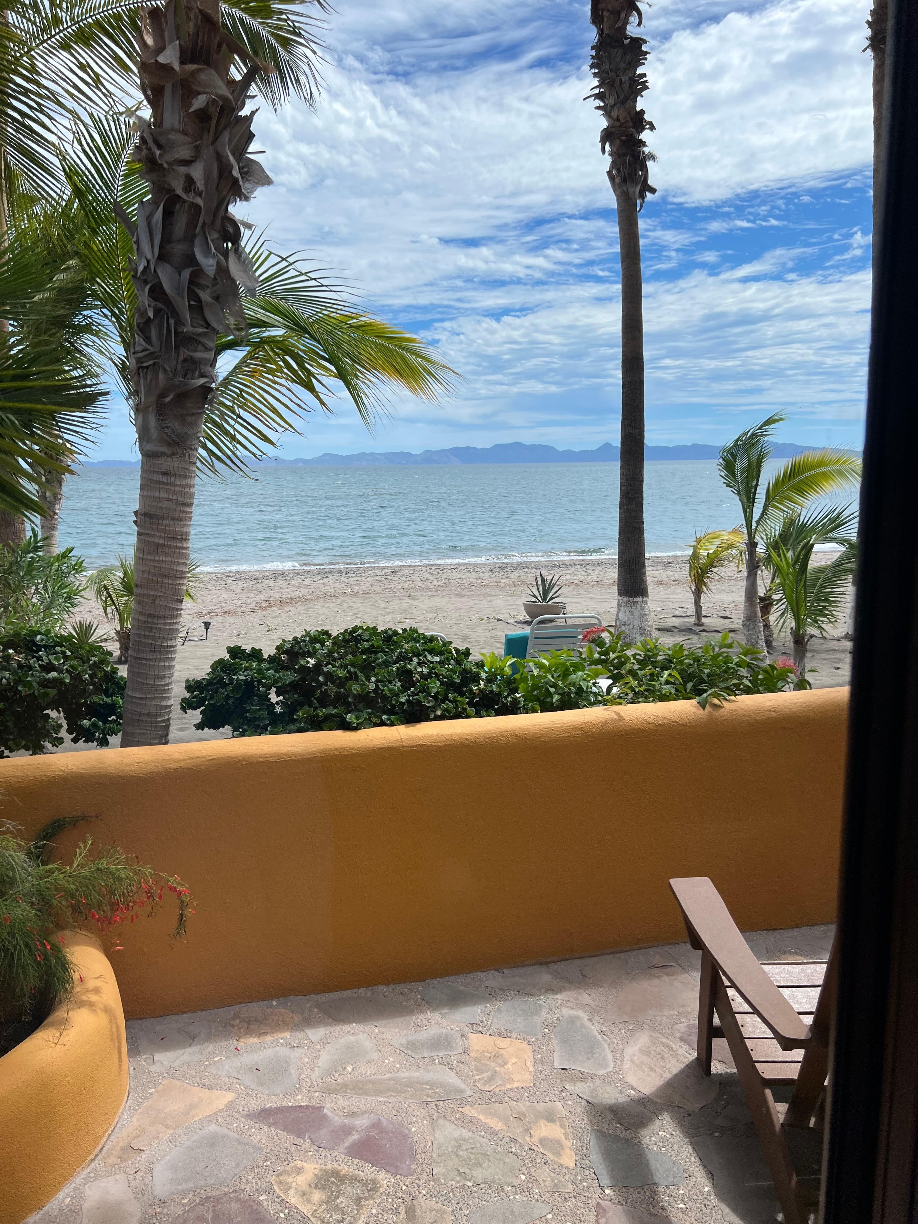 View from the cottage