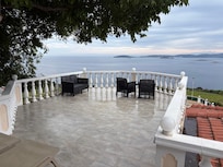 Presidential suite balcony, well worth a little extra cost