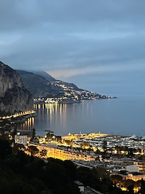 Udsigt fra balkon