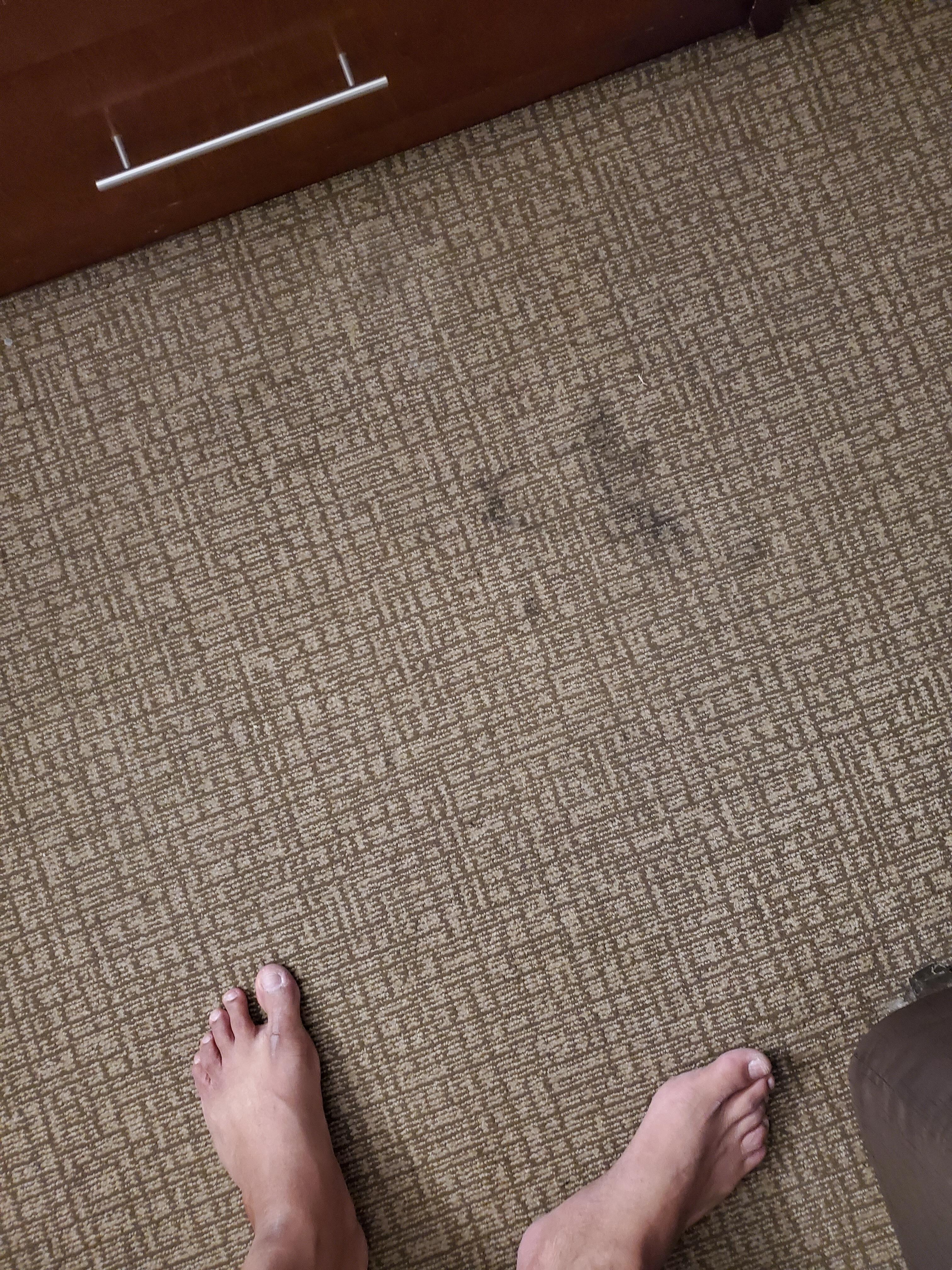 Stains on the floors
