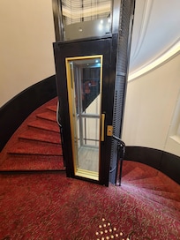 Hallway and elevator