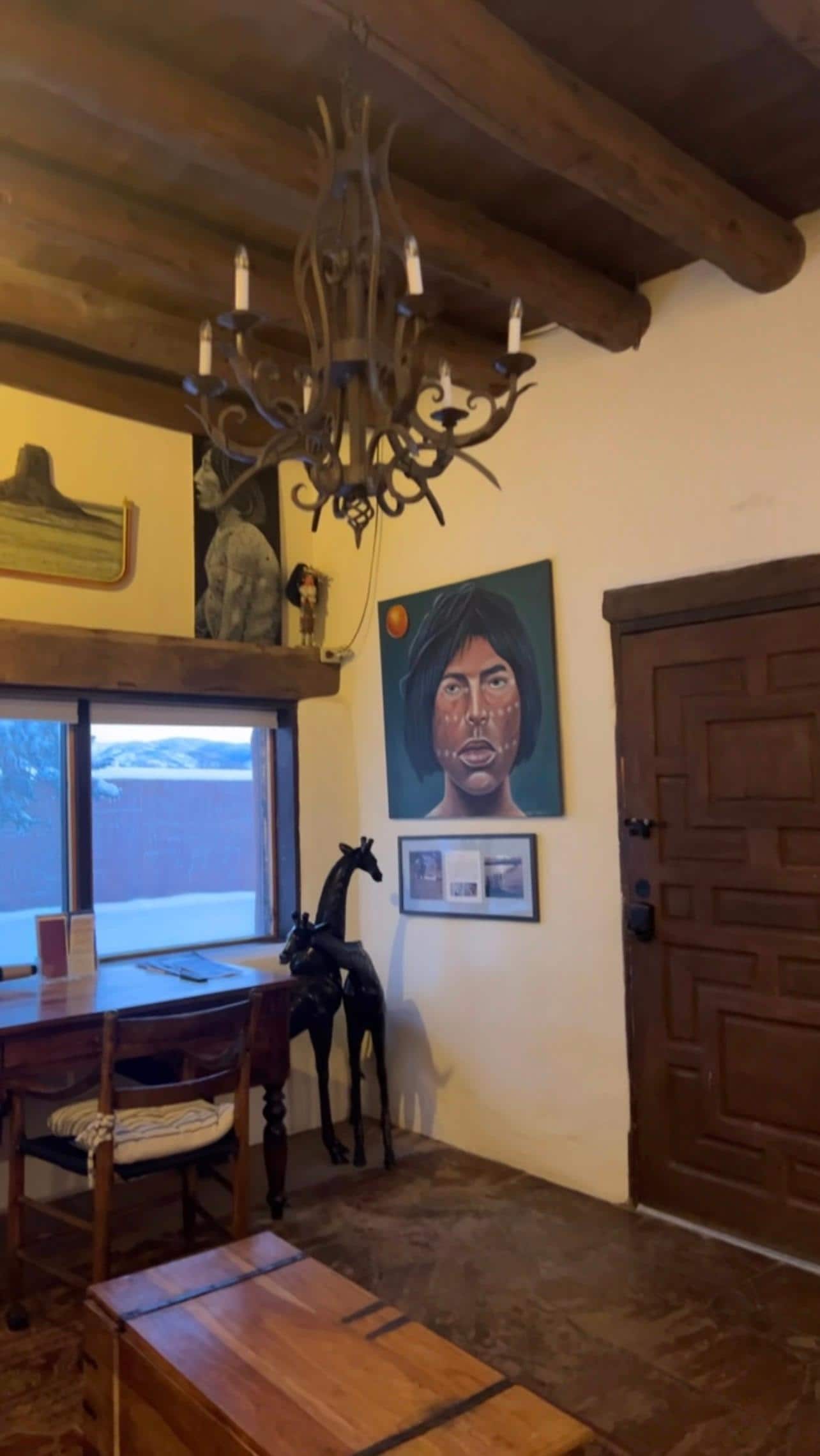 Beautiful office and library