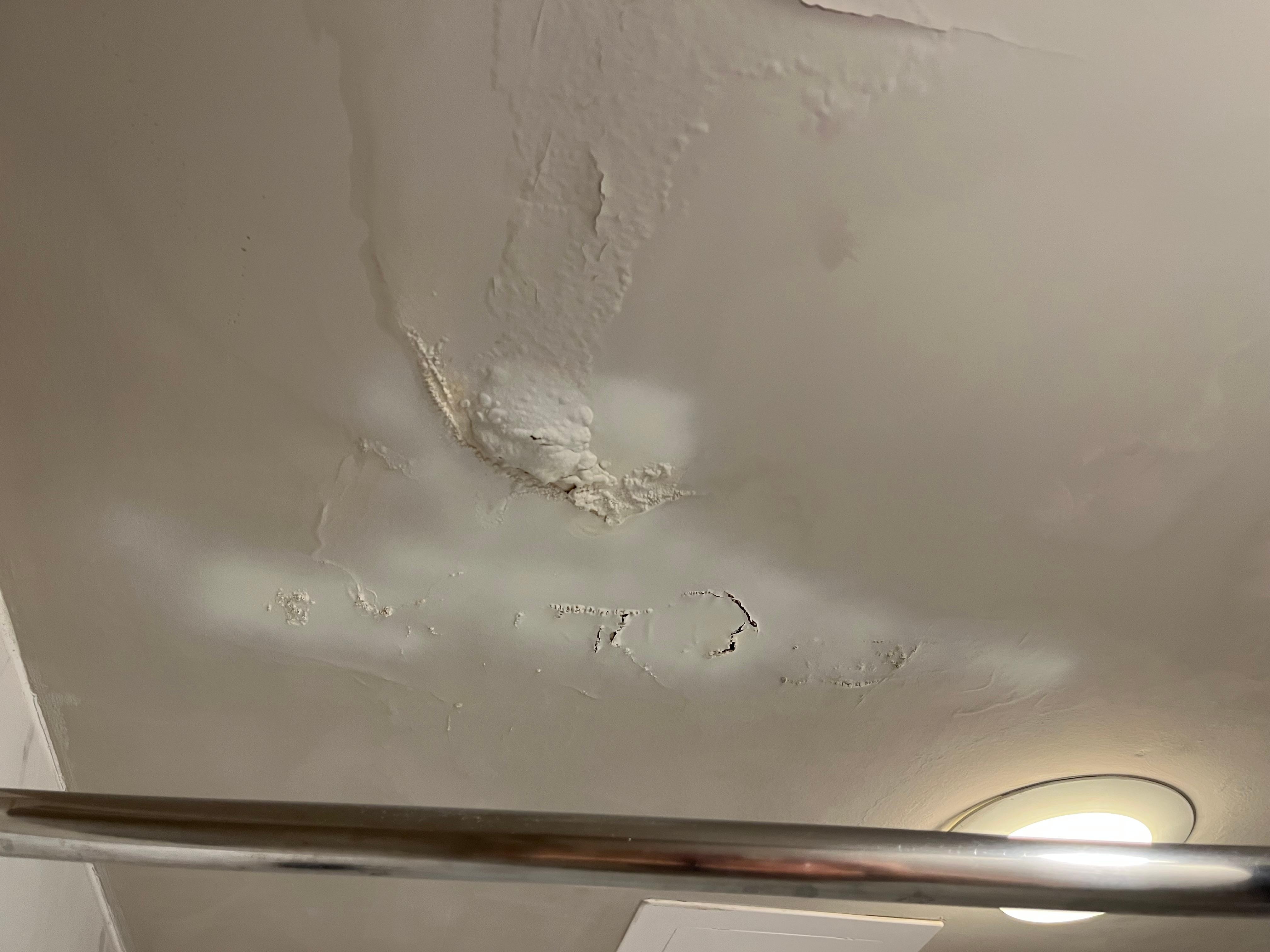 Bathroom ceiling 