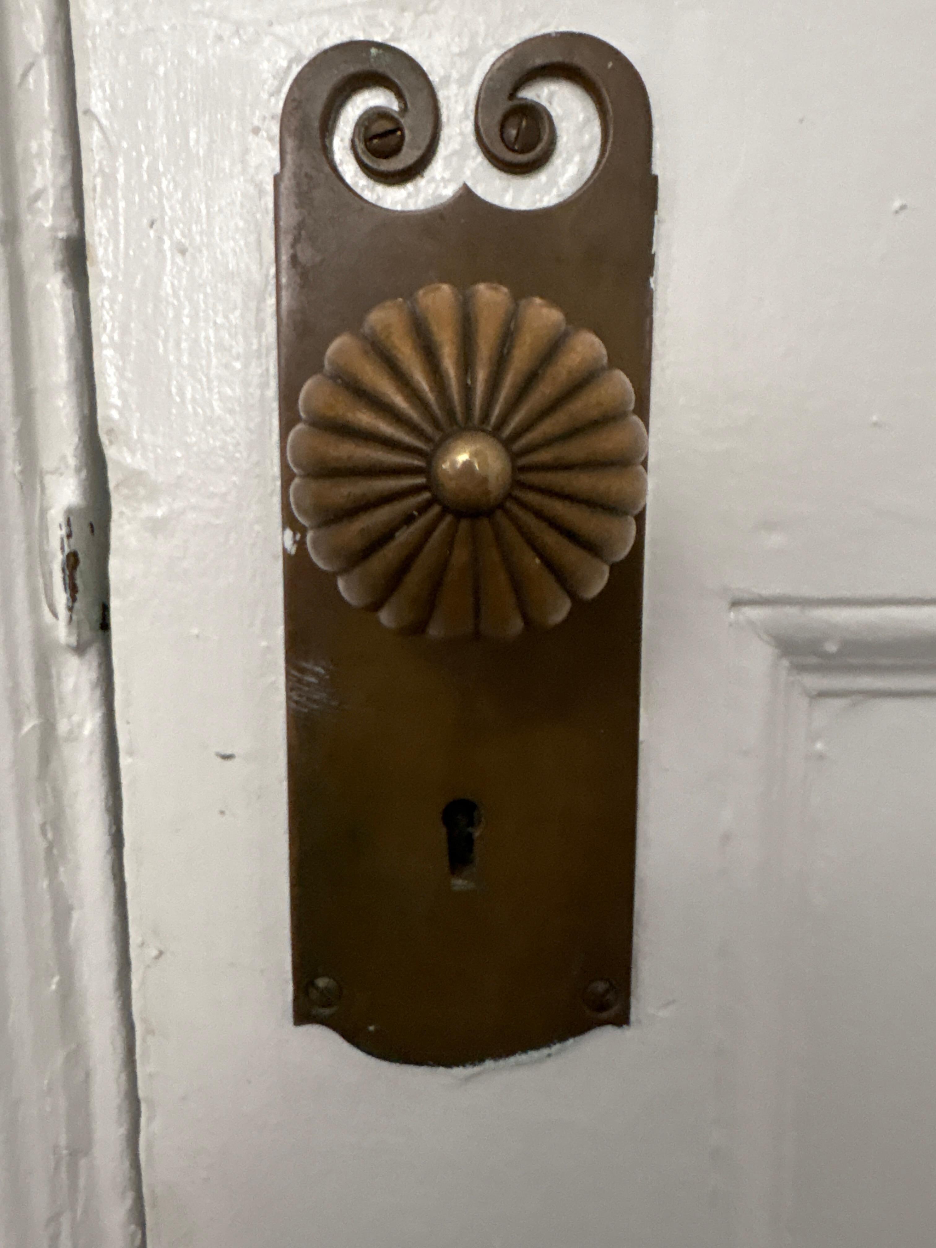Vintage door hardware!