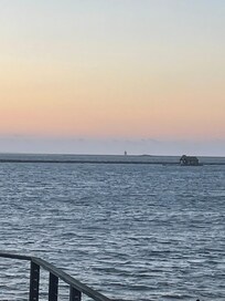 Morning after the storm from the deck