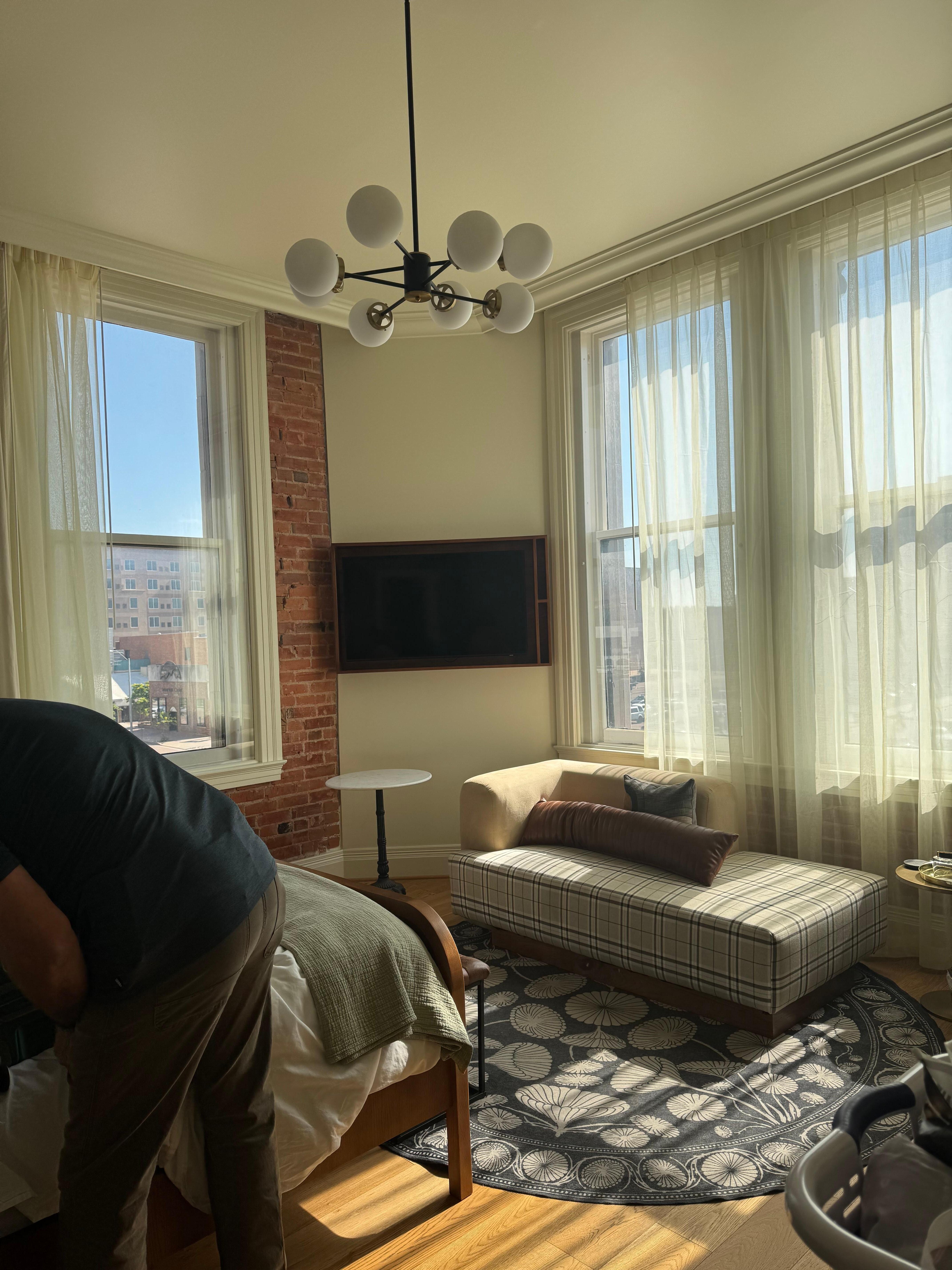 We had a corner suite and it was very nice!