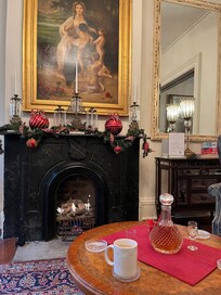 Fresh coffee waiting for the complimentary breakfast.