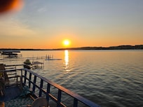 Sunrise from the porch