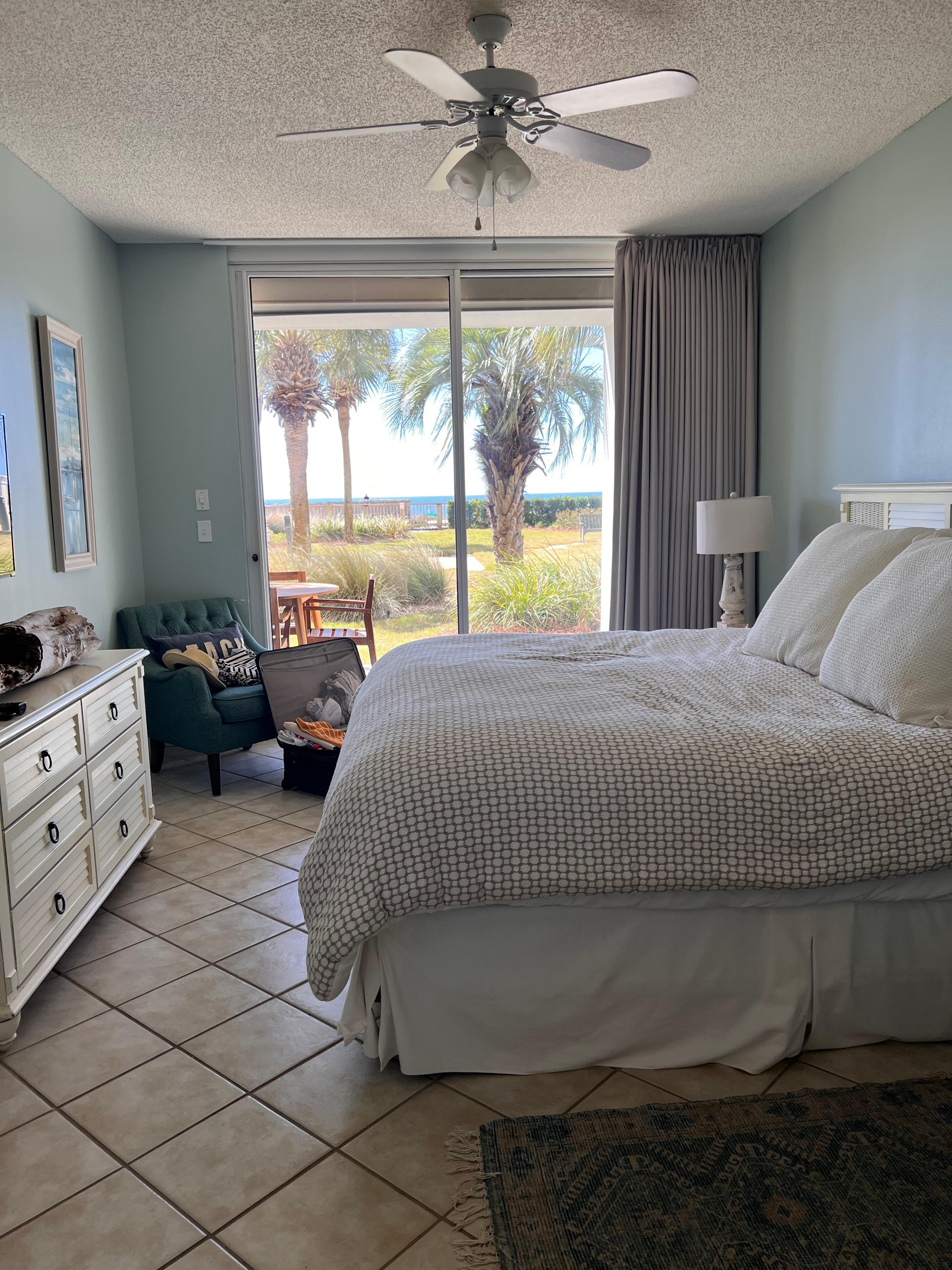 Master bedroom. Bed was SO comfortable.