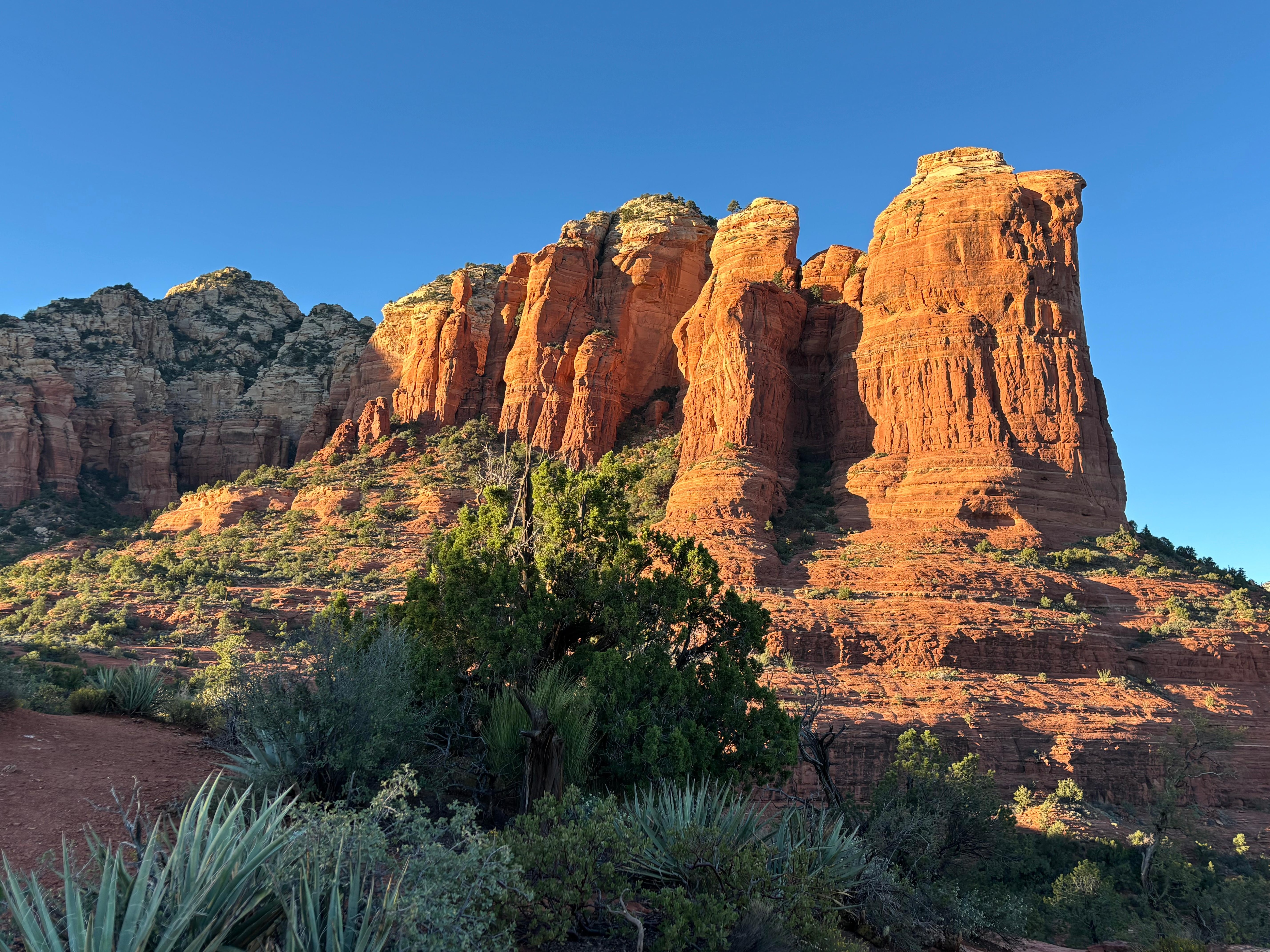 Coffee Pot Rock. View from the Sugarloaf Loop that starts at the Sugarloaf Trailhead.