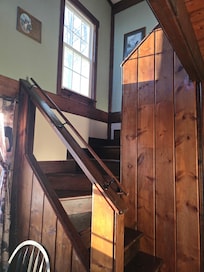 Stairs to bedroom