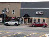 If you don't see the name on the awning, you'll miss it. Looks like a restaurant because it is.