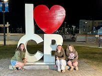 I ❤️ CB sign is a block away!