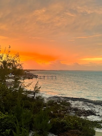 Sunrise from the deck.