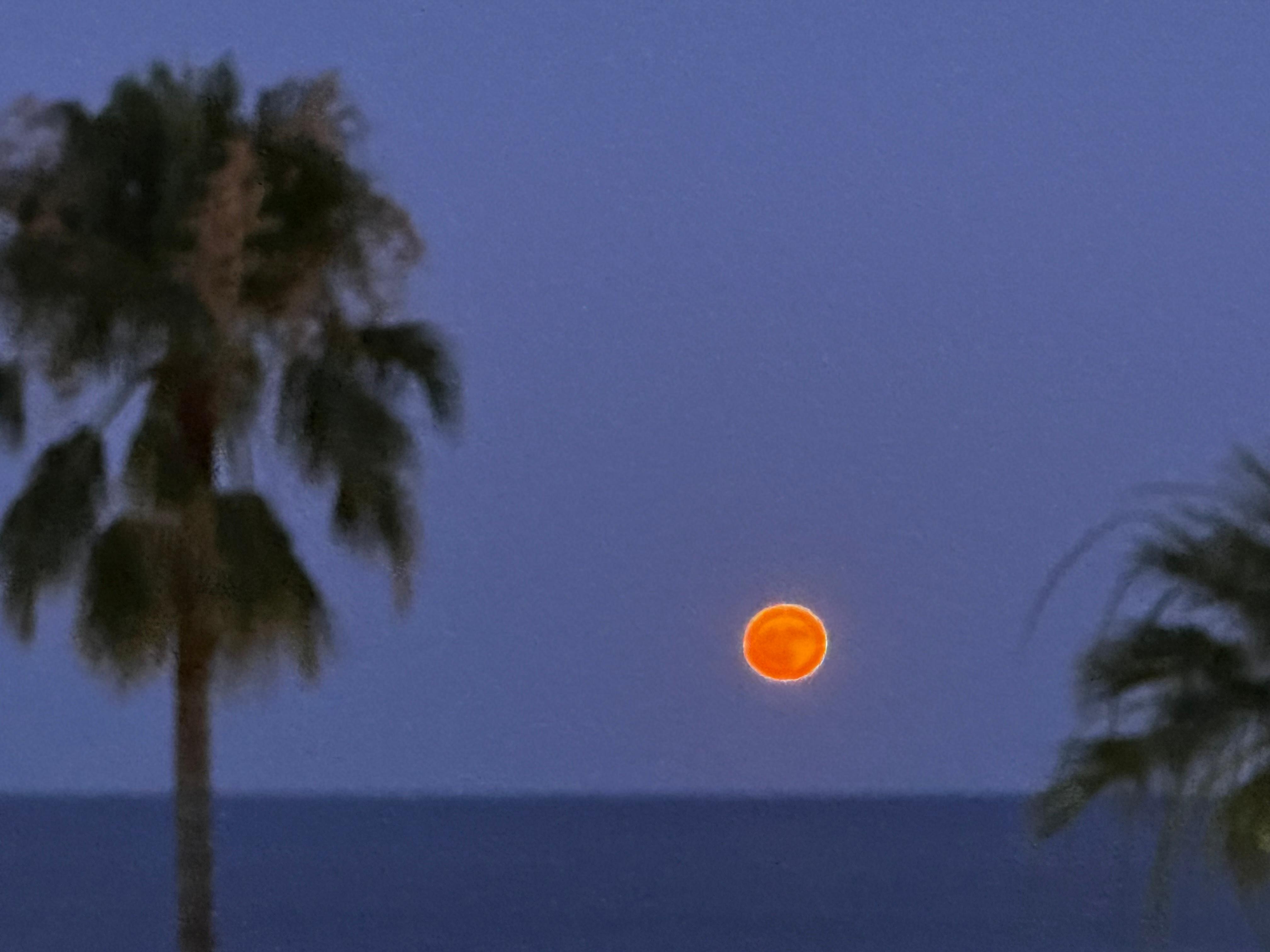 Watching the full
Moon rise