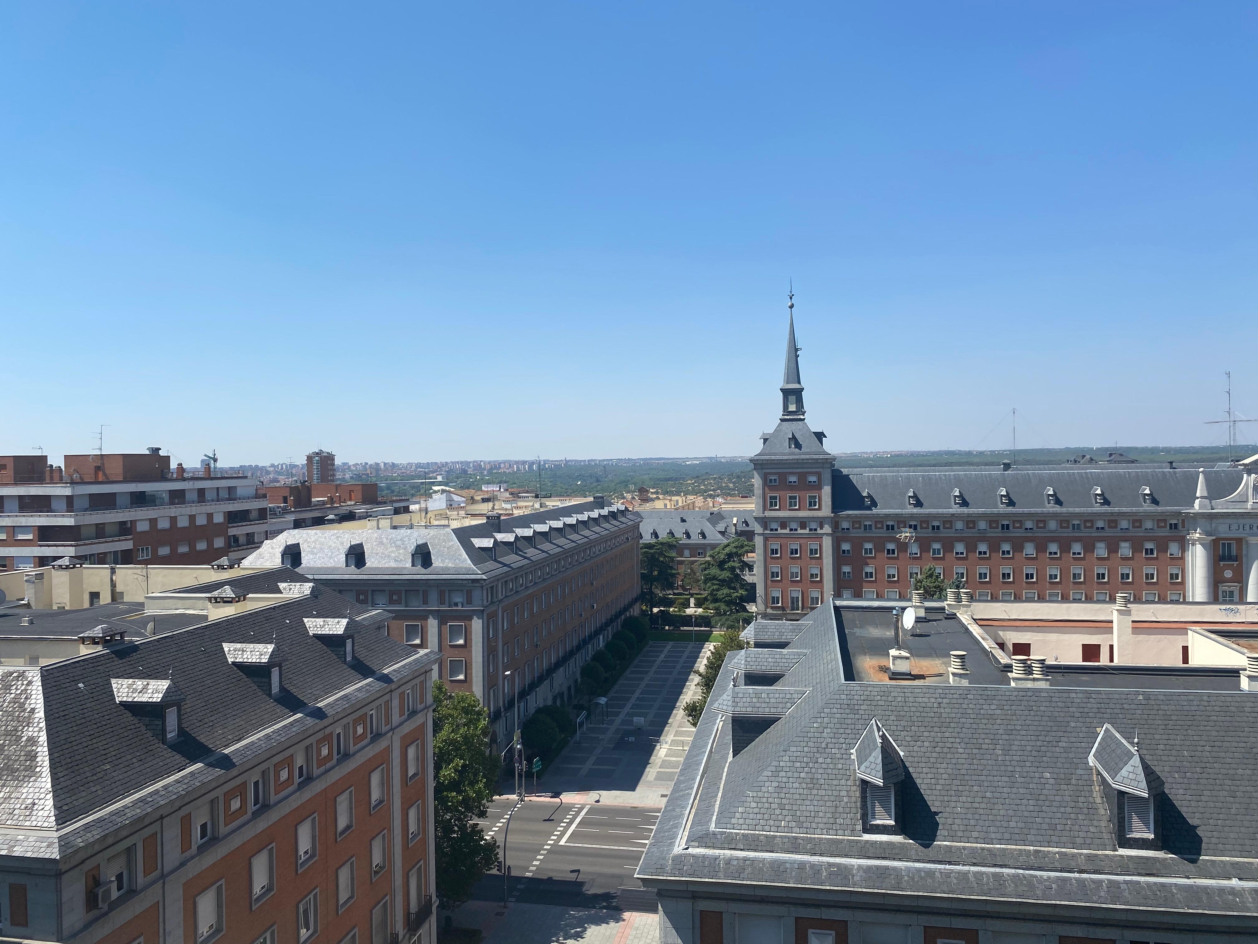 View from rooftop