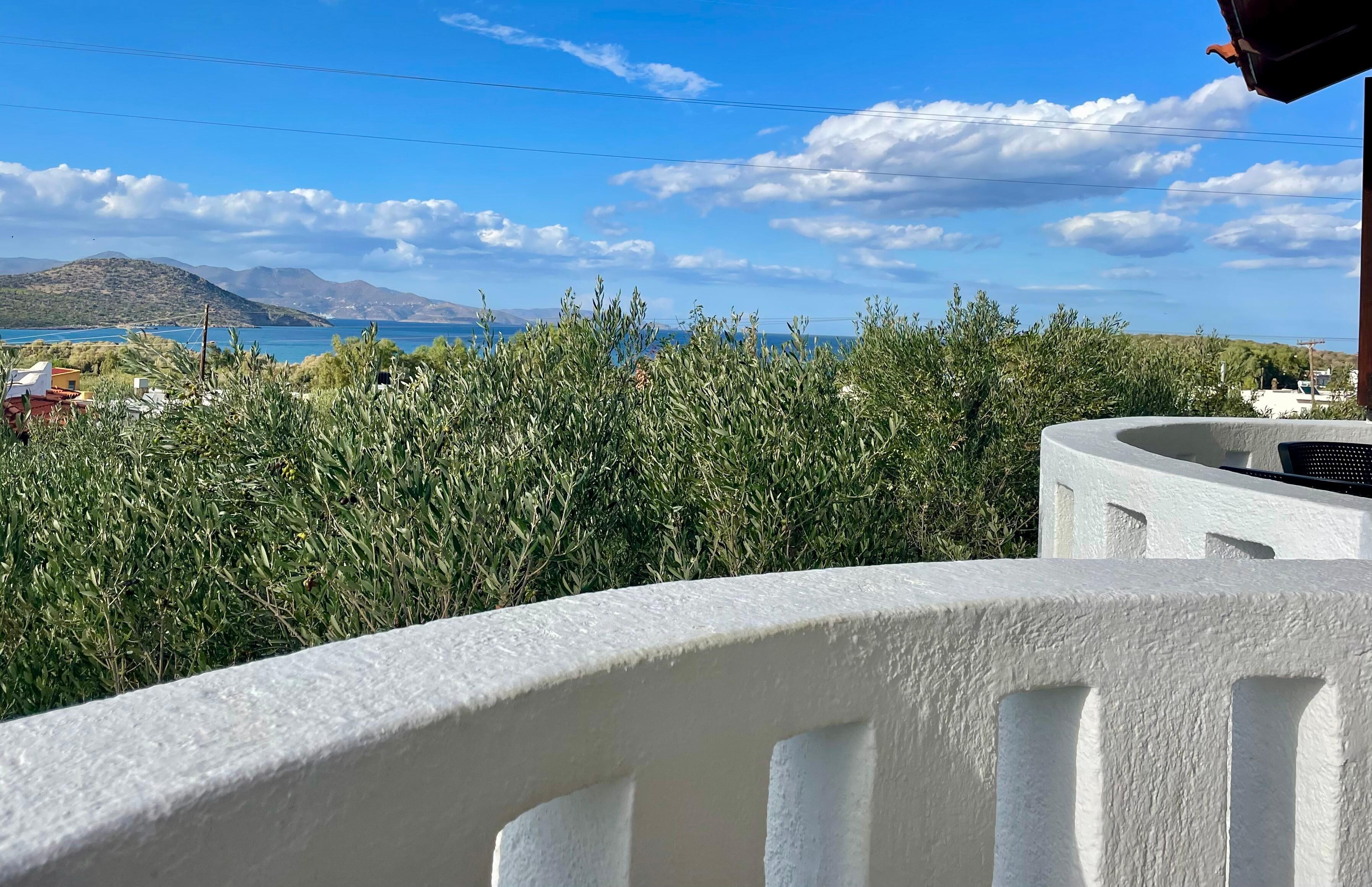 The view from one of our balconies!