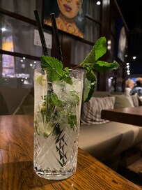 Mocktail in der Hotelbar