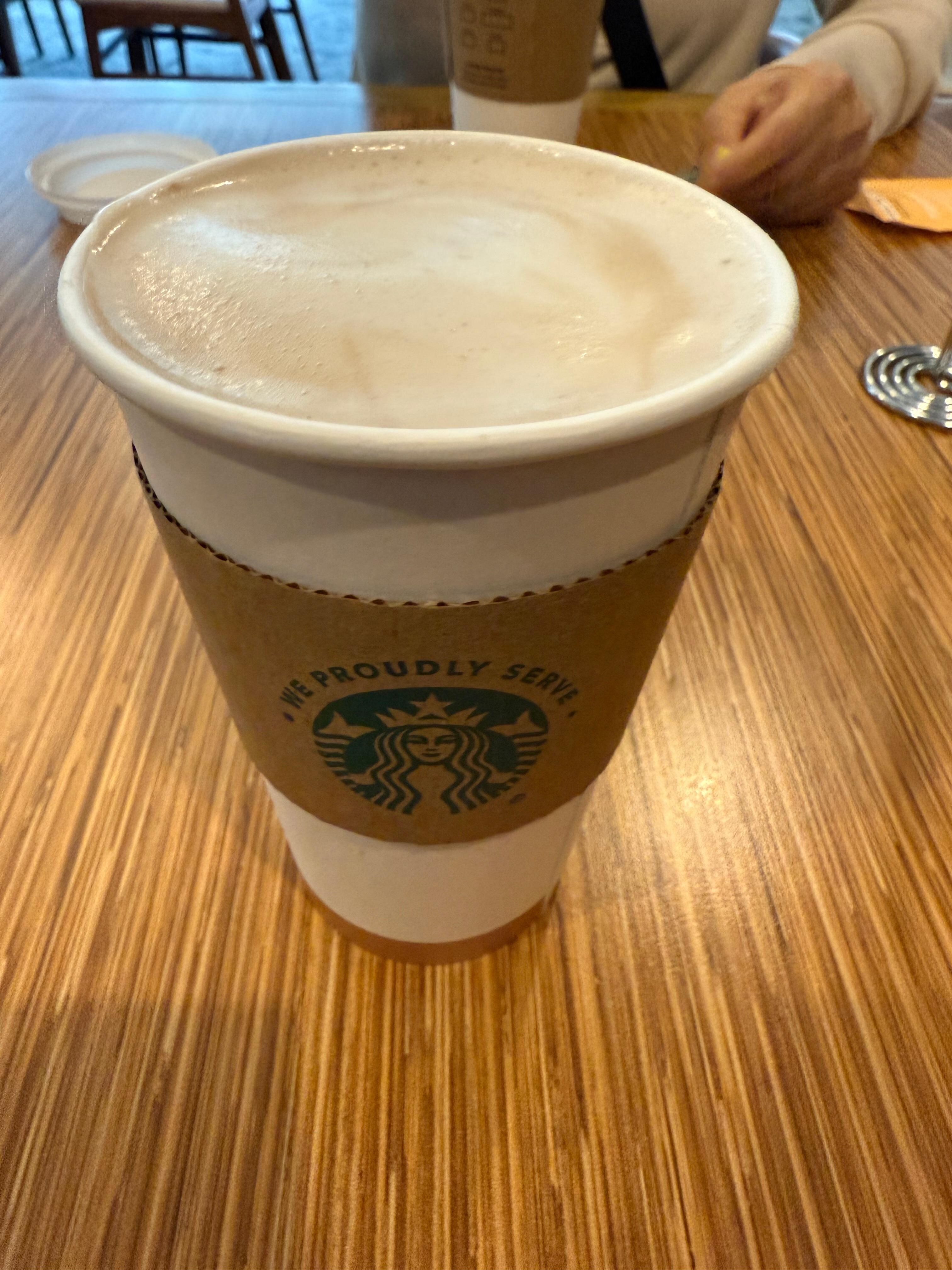 Starbucks mochas in house! 