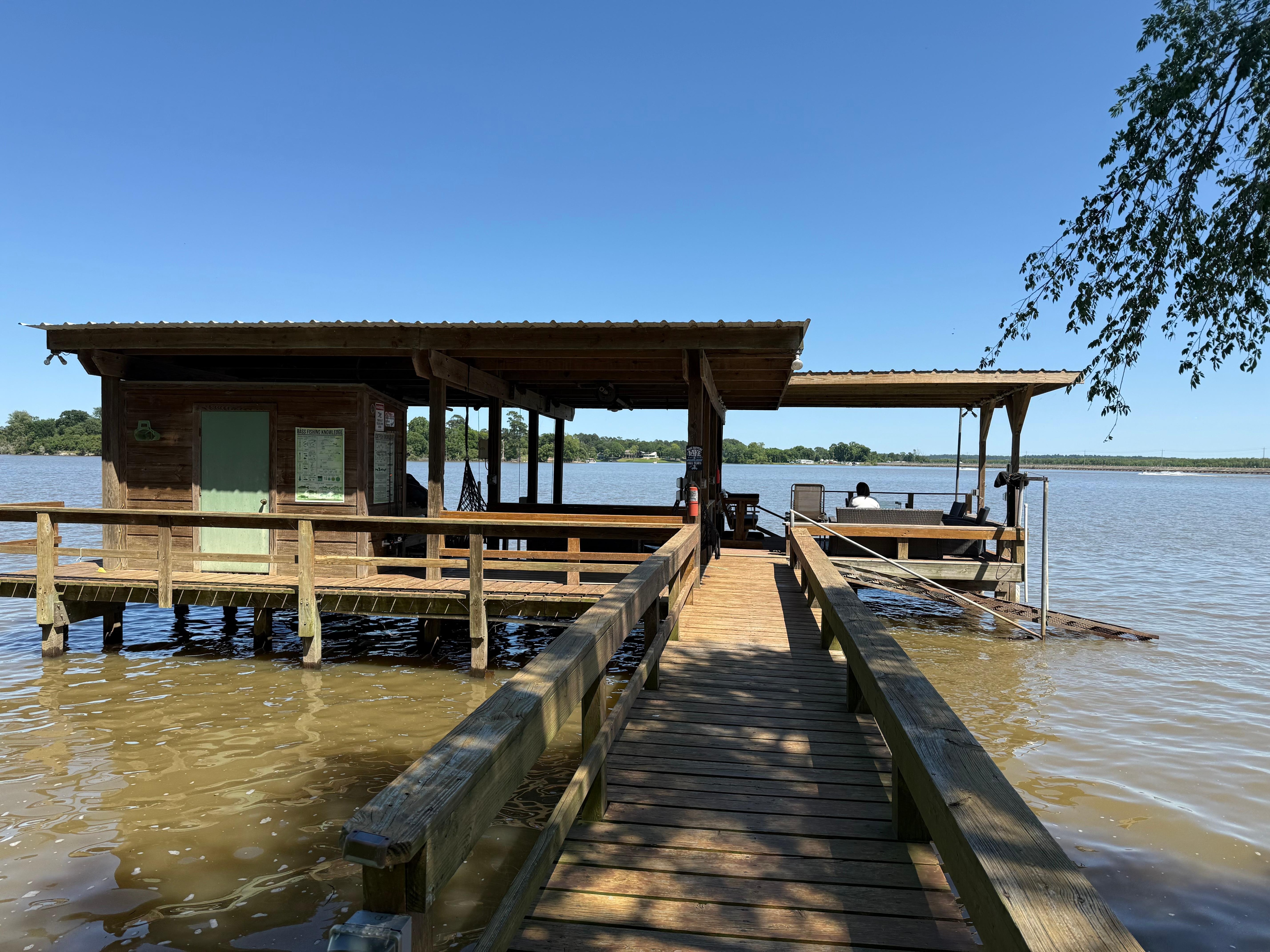 The dock, where we spent most of our time
