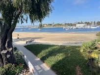 Bay view from the deck.