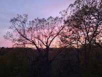Sunset from deck