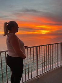 Our daughter who was 8 months pregnant with her first child ♥️