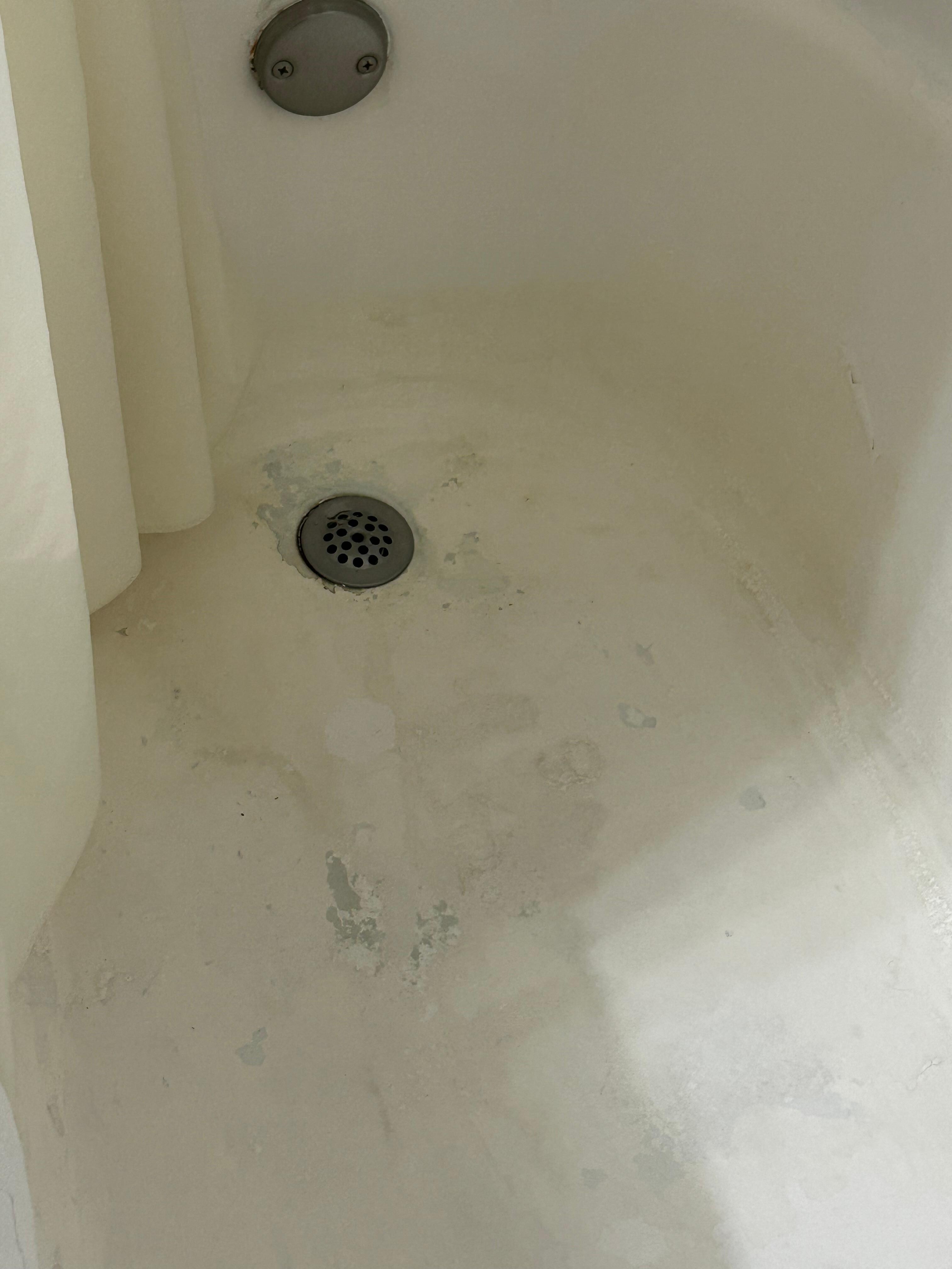 Bathtub needs repair or replacement 